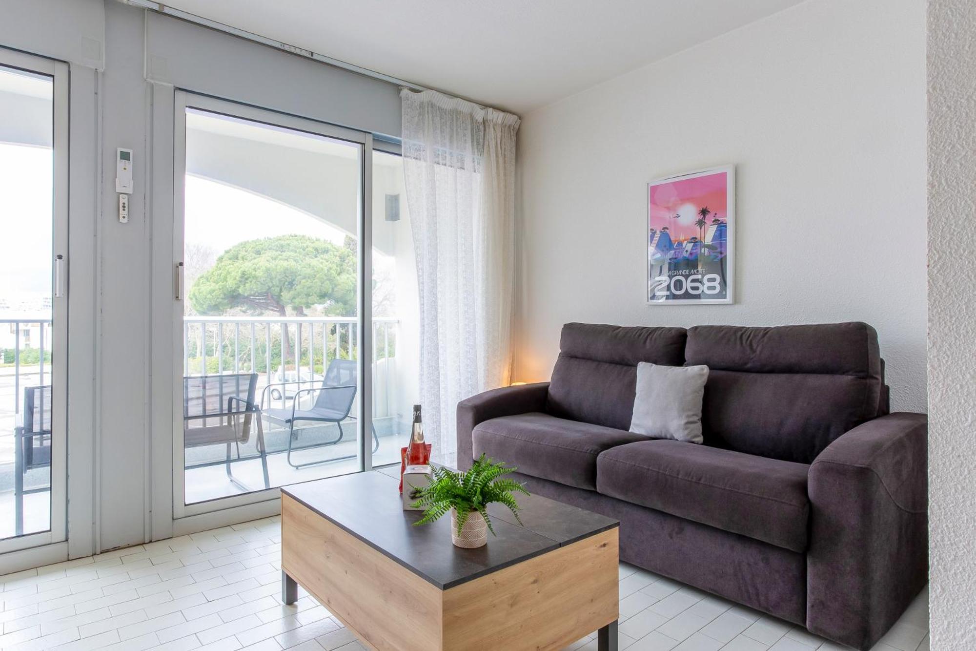 Chez Edouard 362 - Superbe Appartement En Premiere Ligne De La Plage La Grande-Motte Exterior foto